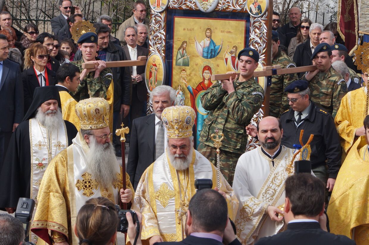 День Торжества православия отметили в Греции