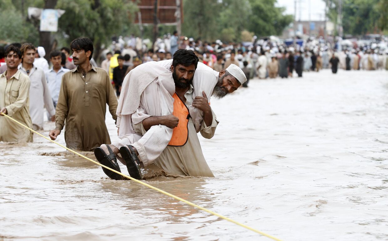 Наводнение в Пешаваре, Пакистан