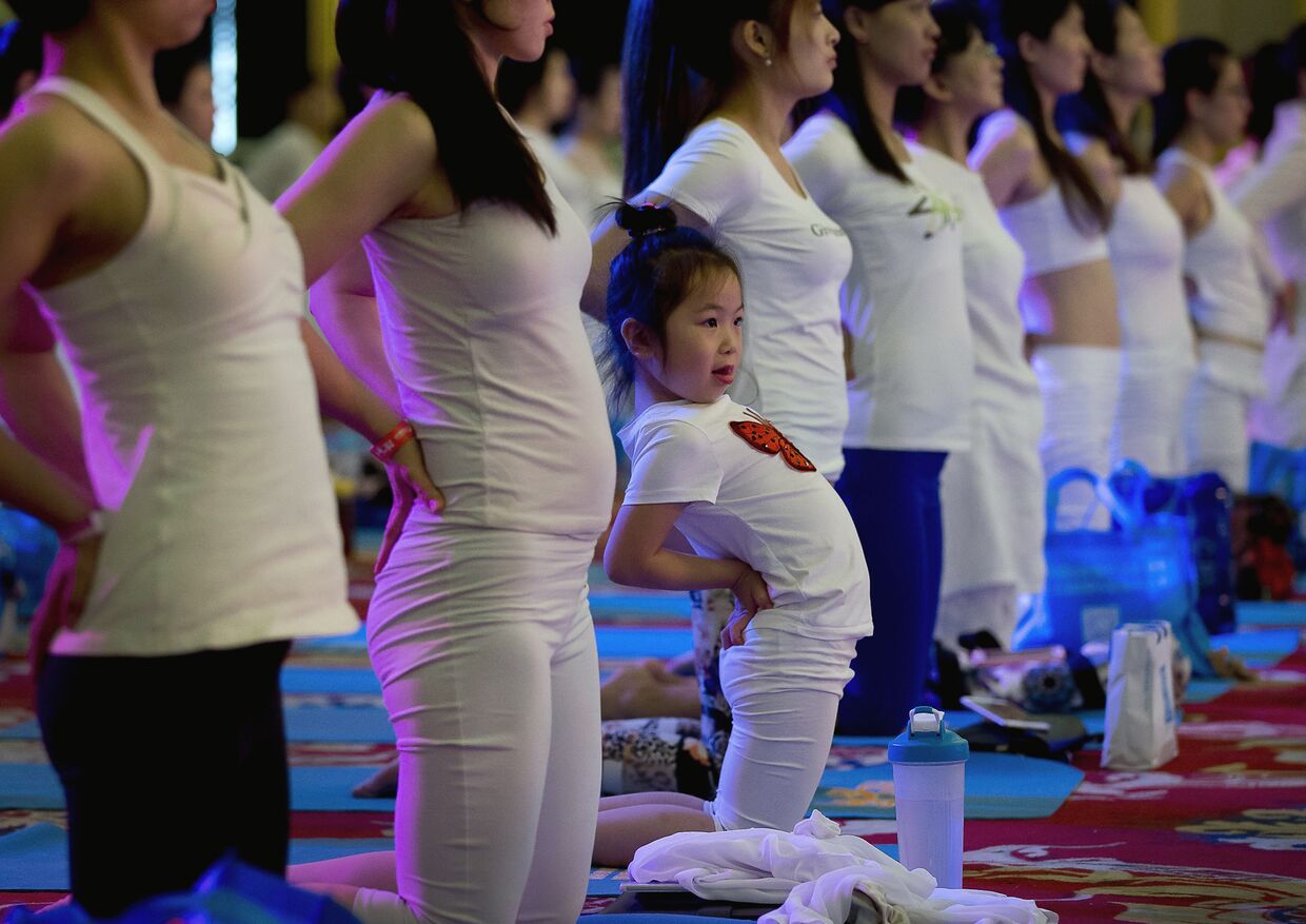 Международный день йоги в Пекине