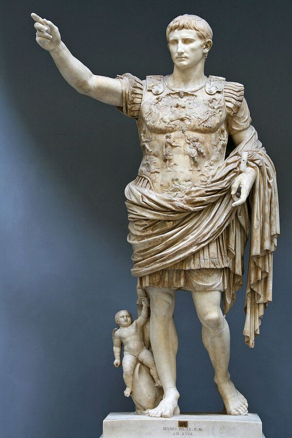Римский император Октавиан Август