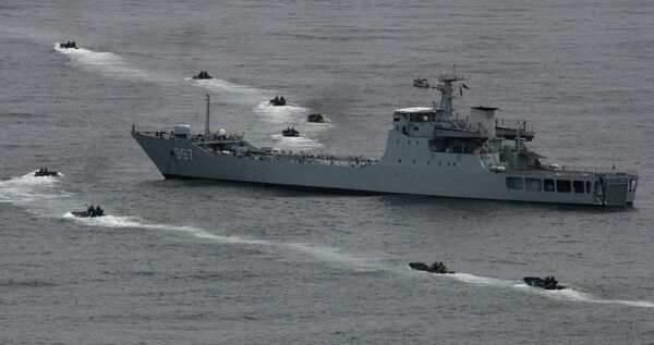 Десантный корабль Военно-морских сил Народно-освободительной армии КНР Юньвушань