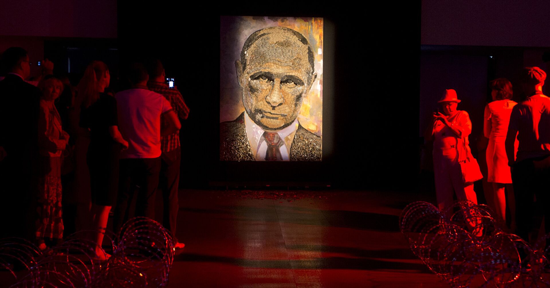 Портрет Владимира Путина в художественной галерее в Киеве - ИноСМИ, 1920, 30.12.2021