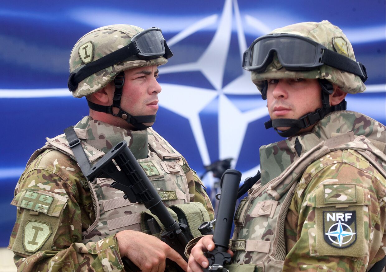 Открытие тренировочного центра НАТО в Грузии