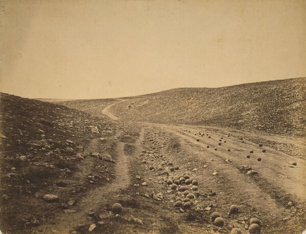 Роджер Фентон «Долина смертной тени», 1855