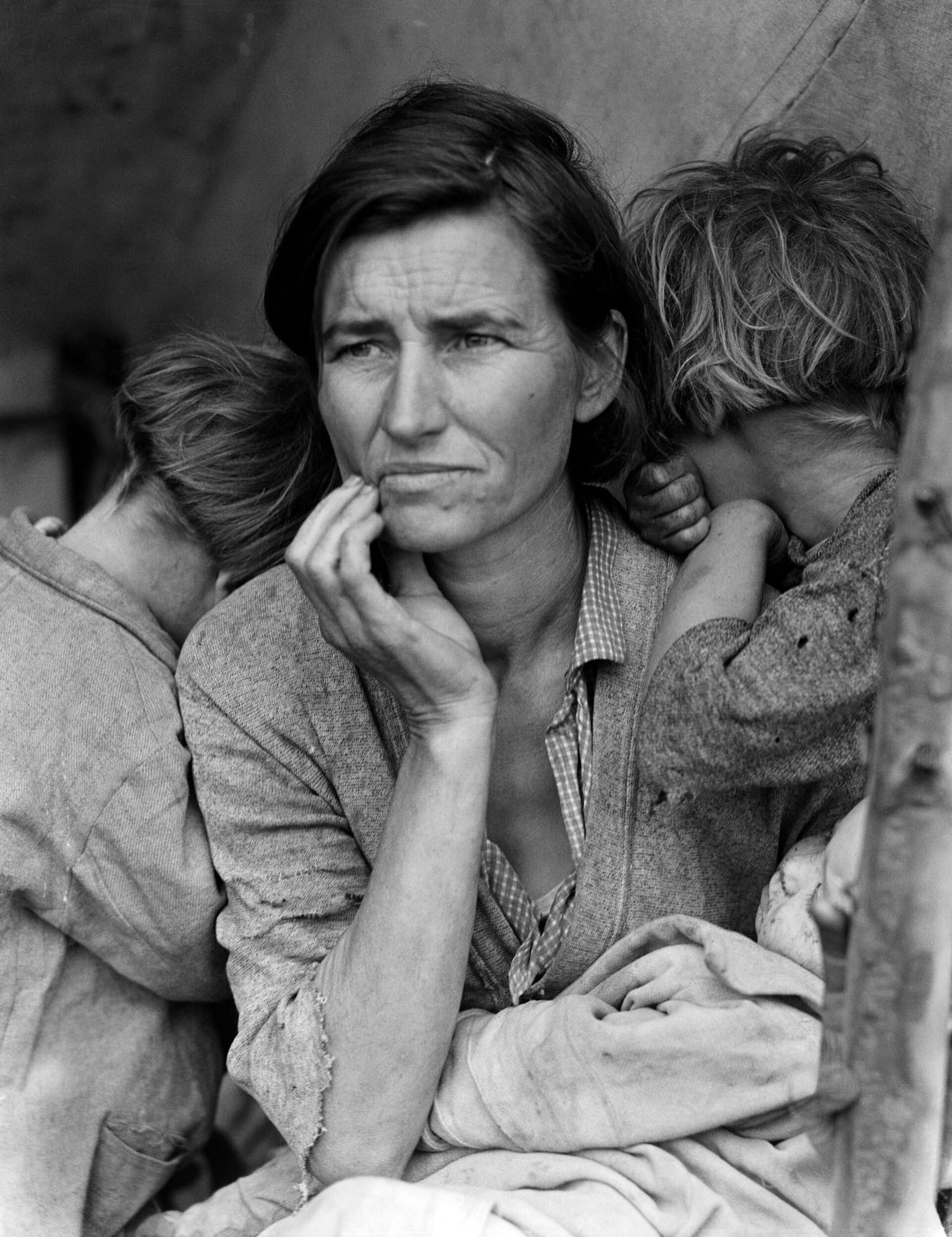 «Мать-переселенка» Флоренс Оуэнс Томпсон. Фото Доротеи Ланж, 1936 год - ИноСМИ, 1920, 23.10.2021