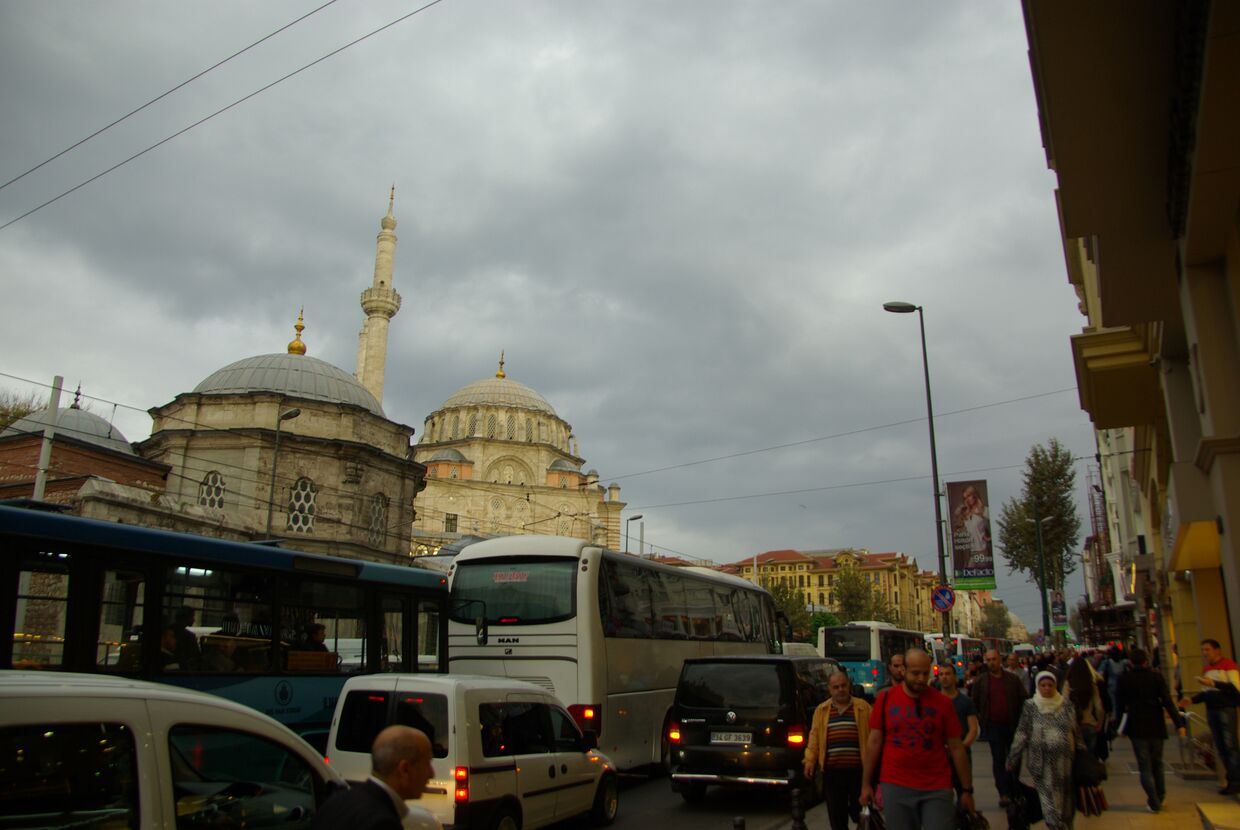 Улица в стамбульском районе Лалели