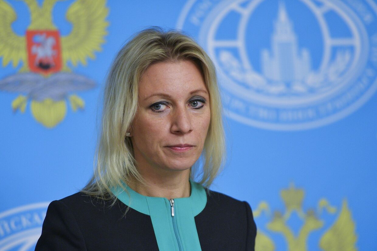 Директор департамента информации и печати Министерства иностранных дел РФ Мария Захарова
