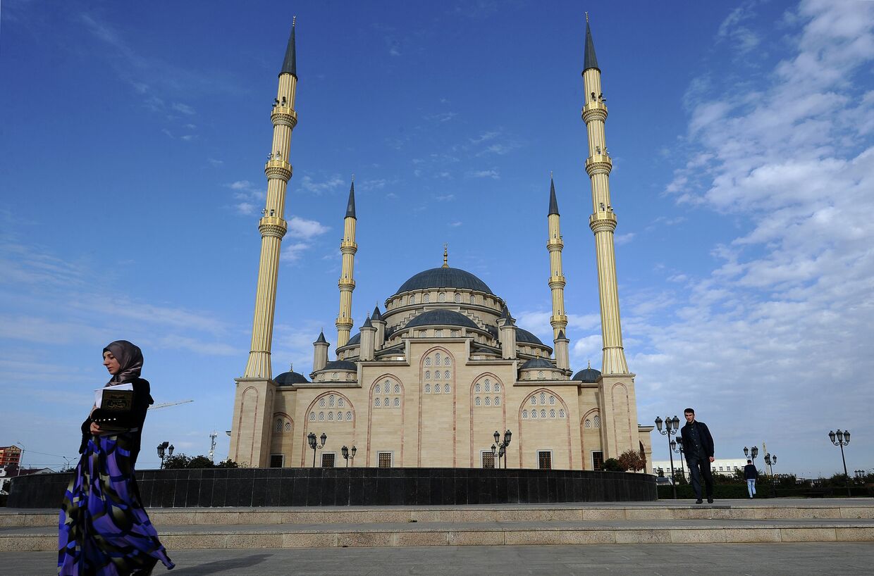 Центральная мечеть им. Ахмата Кадырова Сердце Чечни в Грозном