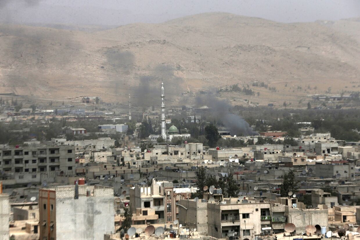 Ситуация в Дамаске, Сирия. 14 сентября 2015