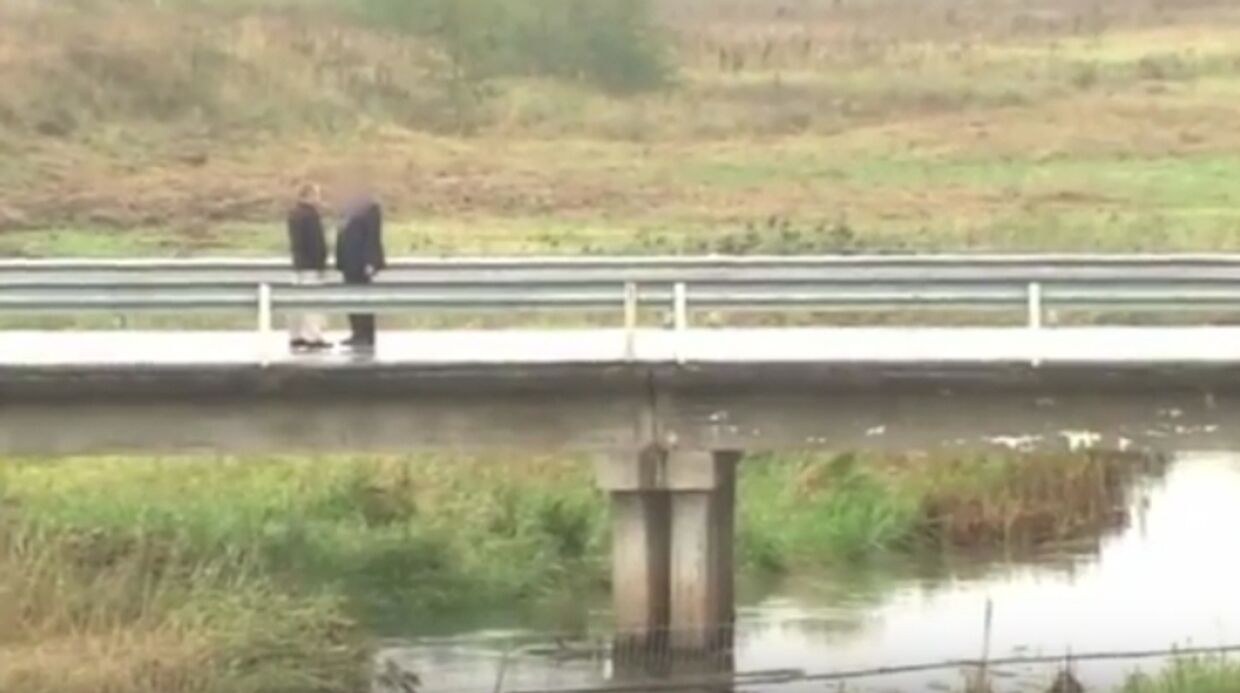 Обмен шпионами на мосту, соединяющем Псковскую область с Эстонией