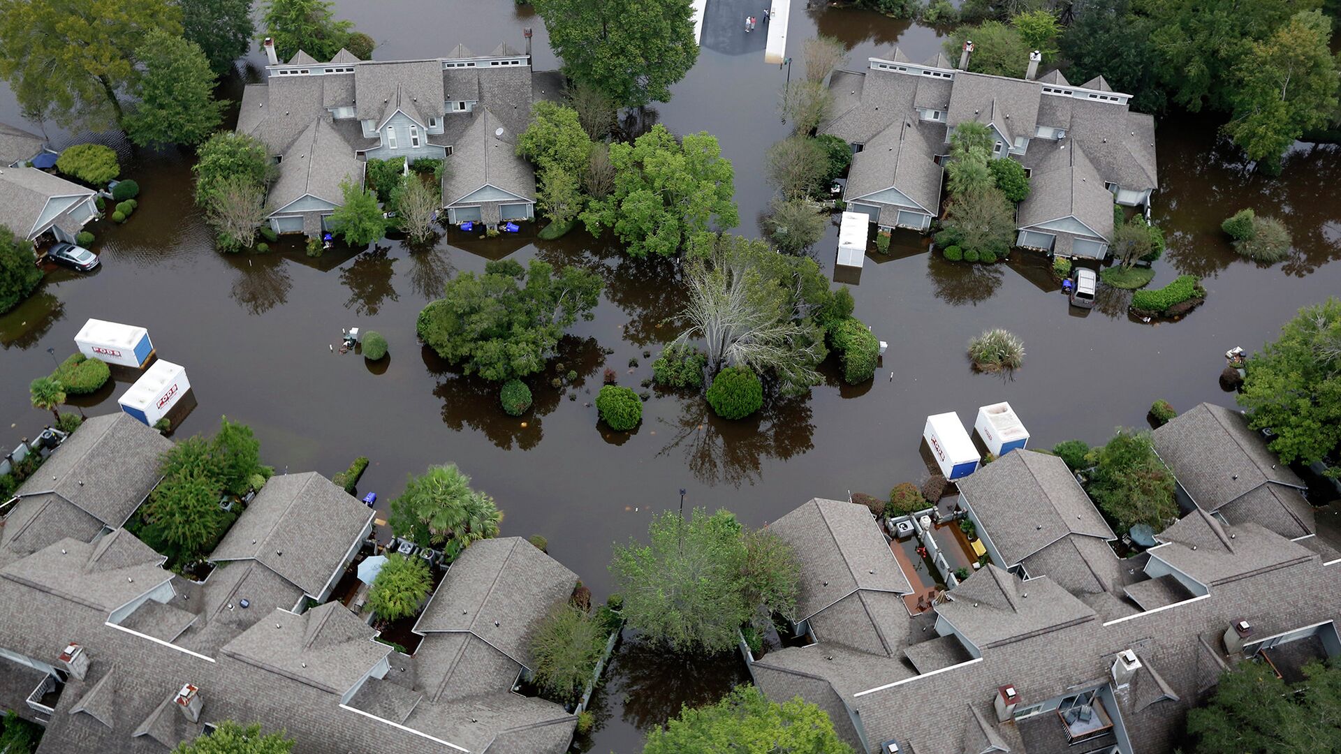 Наводнение в Южной Каролине - ИноСМИ, 1920, 16.10.2025