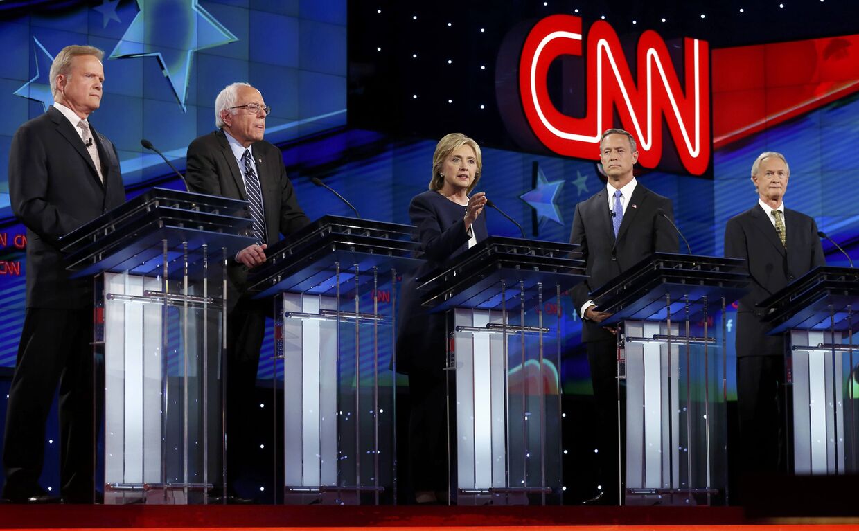 Первые президентские дебаты демократов