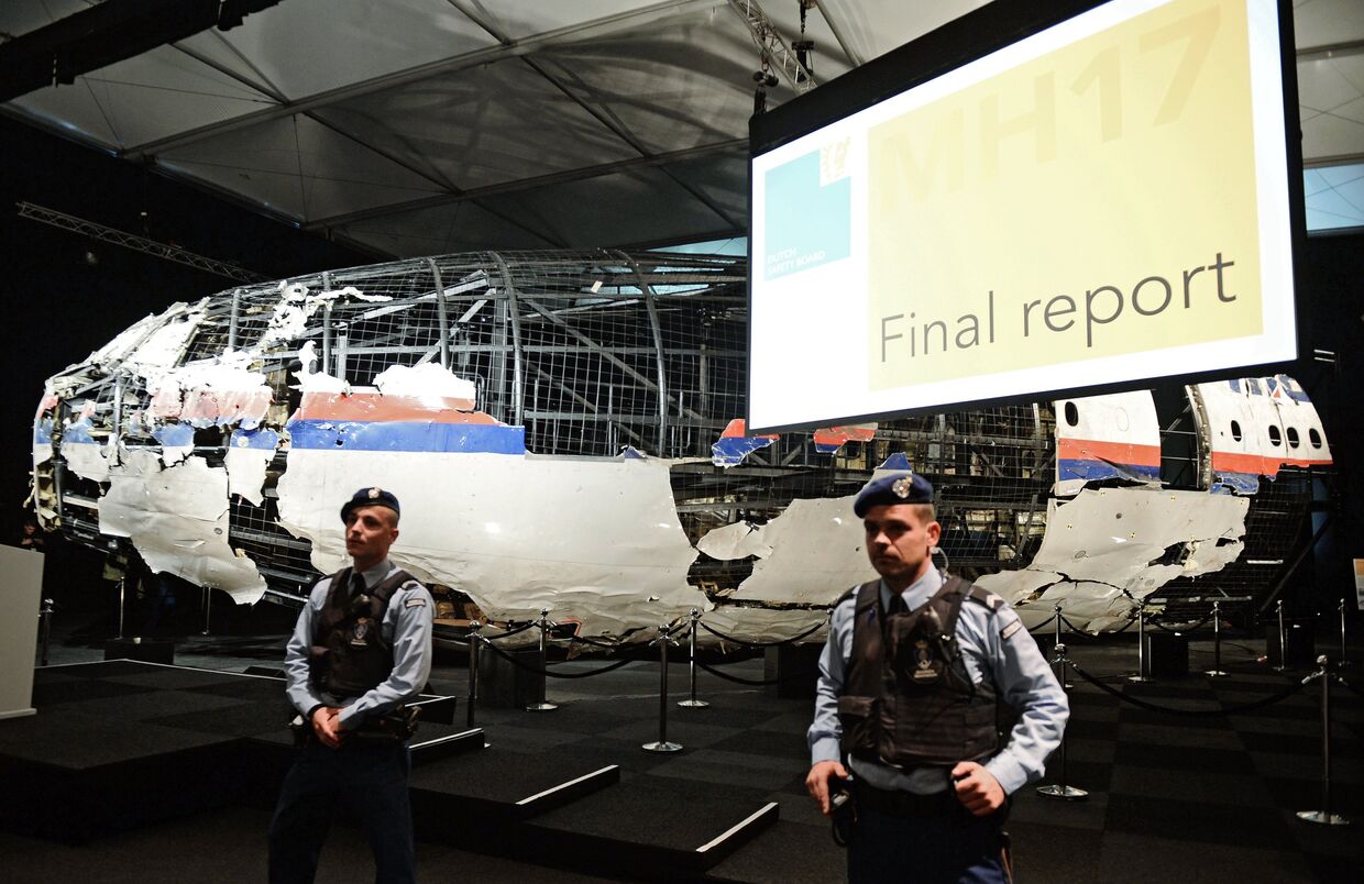 Презентация доклада Совета безопасности Нидерландов по причинам крушения Boeing 777