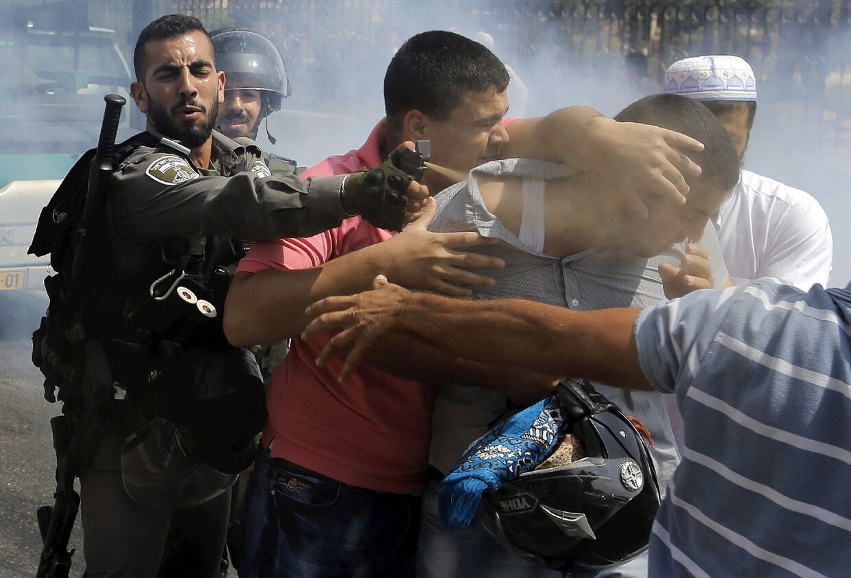 Столкновения между палестинцами и израильской полицией в Восточном Иерусалиме, Израиль