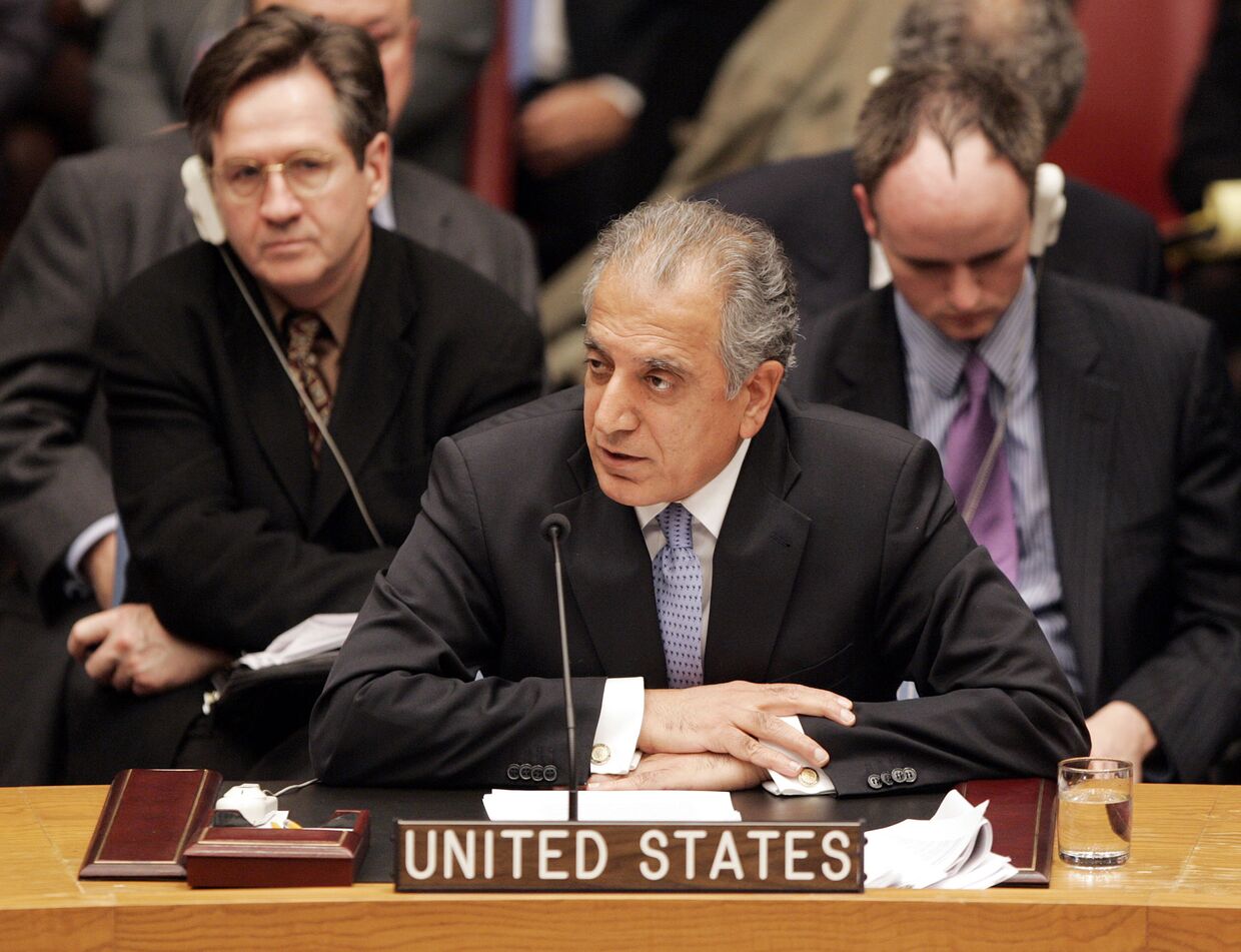 Бывший постоянный представитель США в ООН Залмай Халилзад