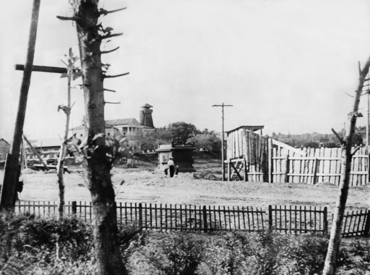 Исправительный лагерь в Биробиджане, 1954 год