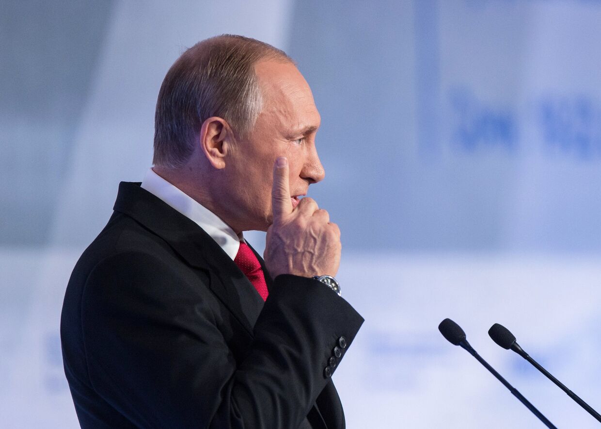 Владимир Путин принял участие в сессии Международного дискуссионного клуба Валдай