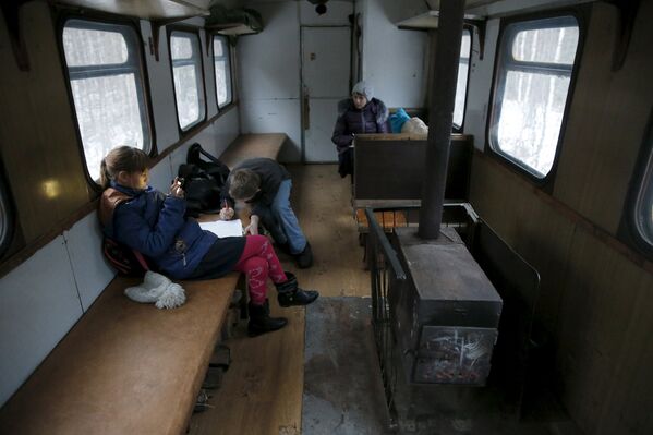 Дети из деревни Муратково Свердловской области