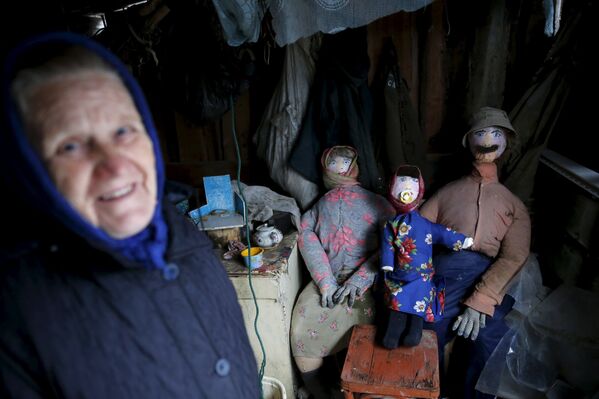 Бабушка Шура из деревни Санкино в Свердловской области