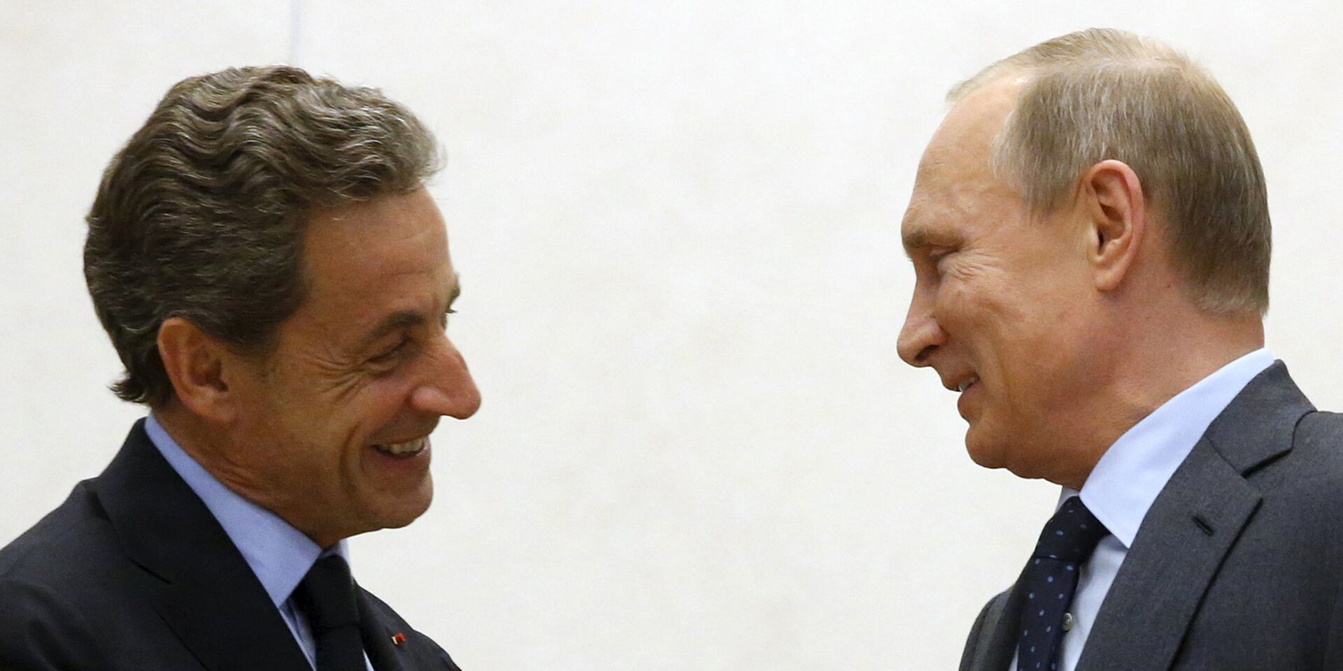 Владимира Путин и Николя Саркози во время встречи в резиденции Ново-Огарево - ИноСМИ, 1920, 05.09.2023