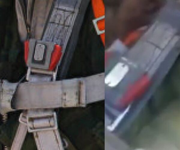 Фрагмент фотографии российских пилотов в Латакии и кадр из видео с погибшим пилотом