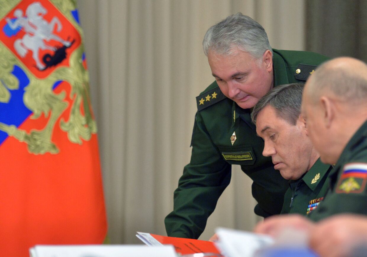 Президент РФ В.Путин провел совещание по вопросам развития Вооружённых Сил РФ