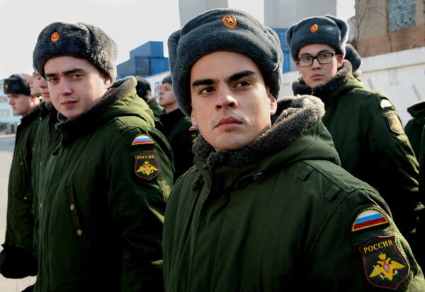 Отправка военнослужащих осеннего призыва на Курильские острова