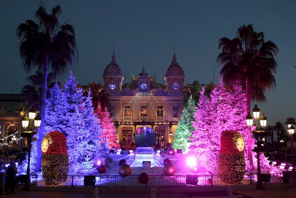 Рождественская елка в Монако