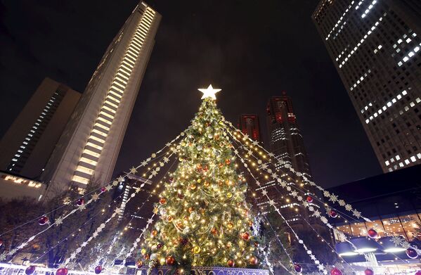 Рождественская елка в Токио