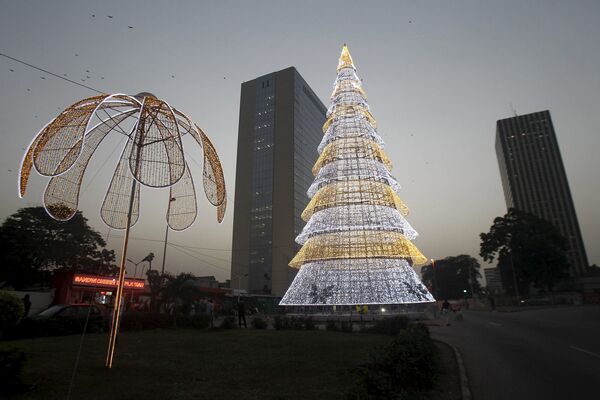 Рождественская елка в Абиджане, Кот-д’Ивуар