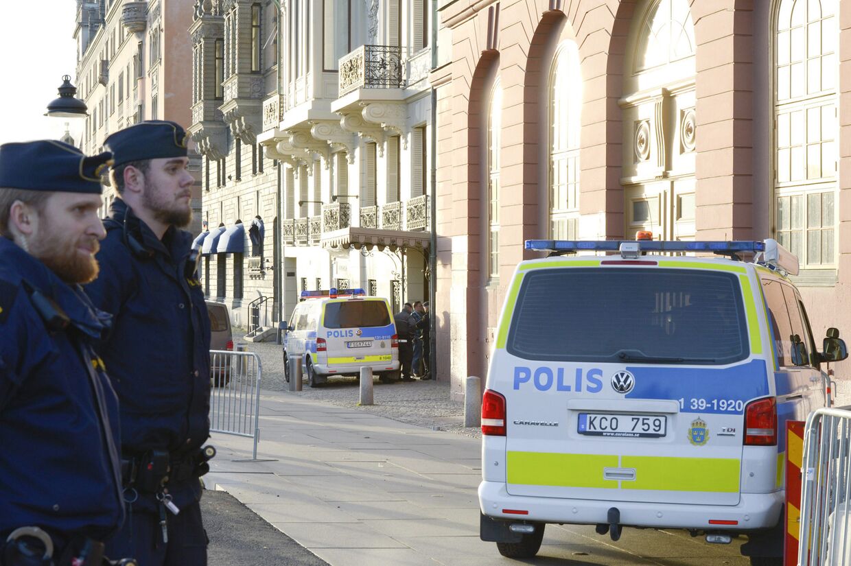 Полиция в Стокгольме