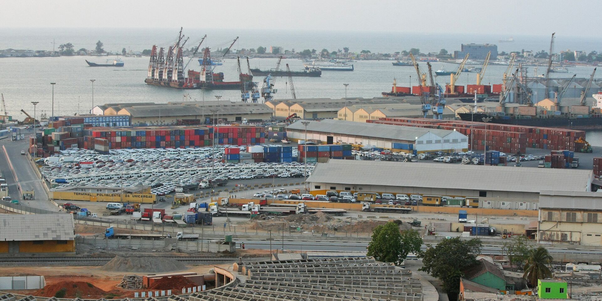 Вид на торговый порт города Луанда - ИноСМИ, 1920, 03.01.2023