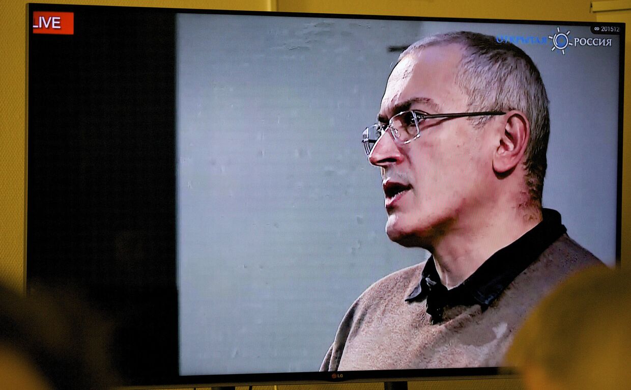 Трансляция выступления Михаила Ходорковского на конференции в Лондоне в Клубе «Открытая Россия» в Москве