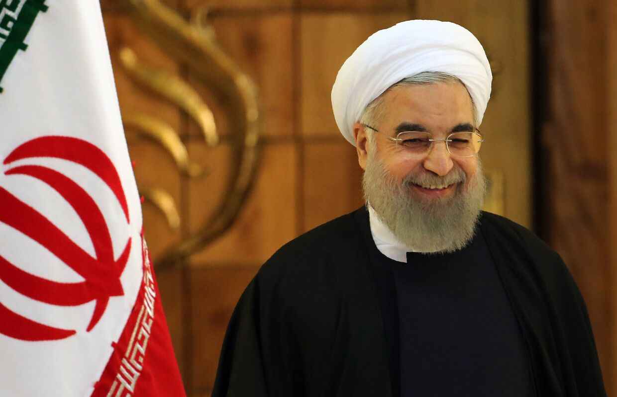 Пресс-конференция президента Хасана Рухани после снятия международных санкций с Ирана