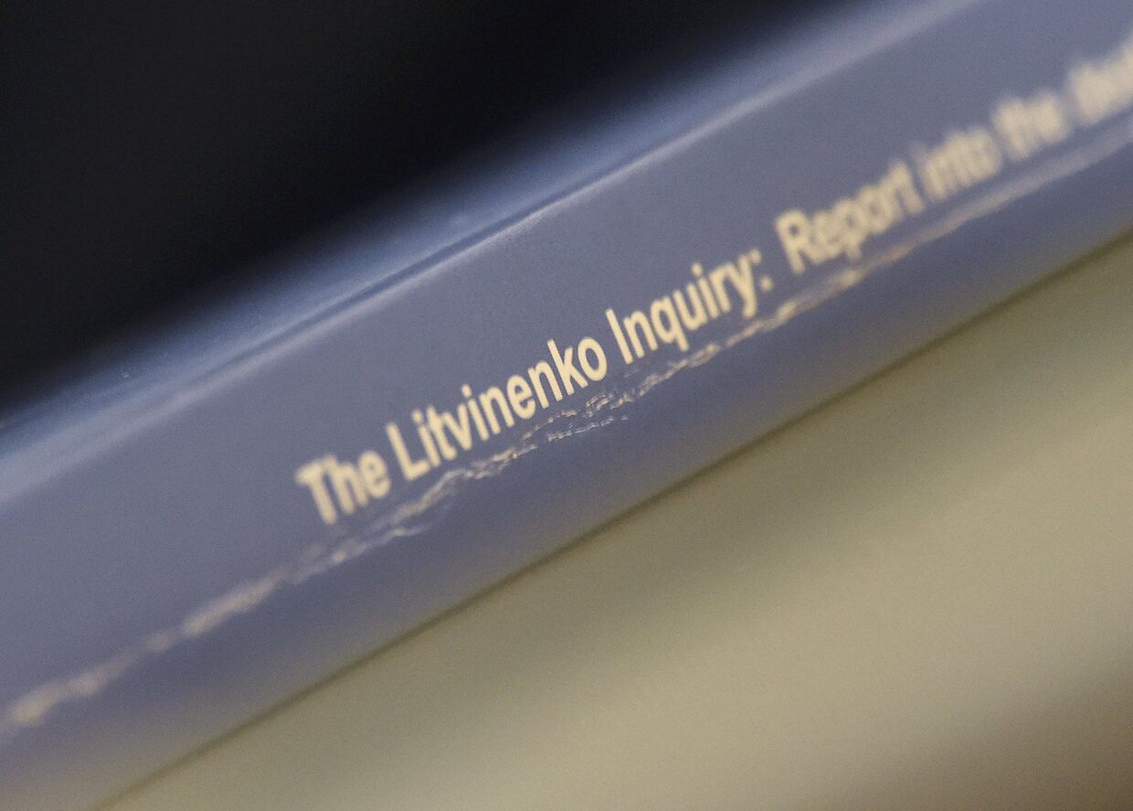 Доклад о результатах расследования убийства Александра Литвиненко на пресс-конференции в Лондоне
