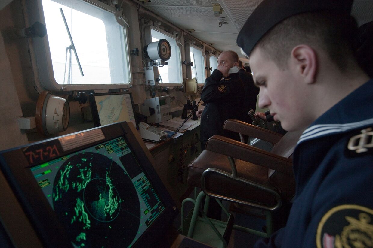 Военные учения Северного флота ВМФ России