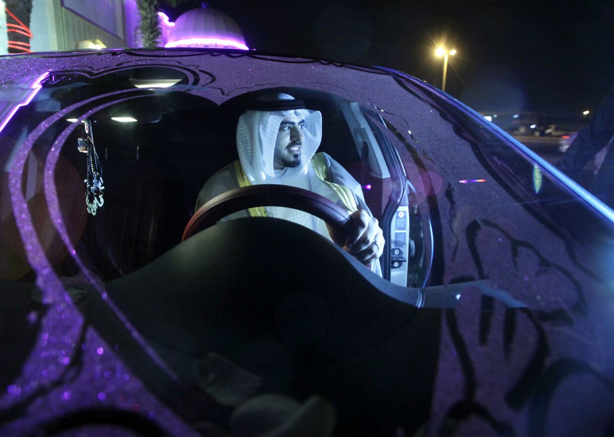 Водитель в Саудовской Аравии