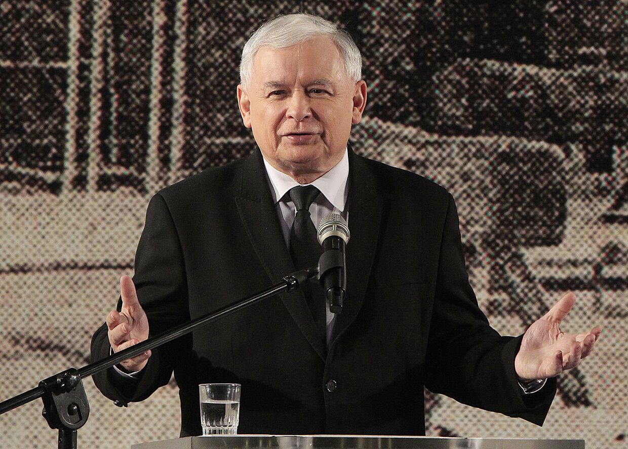 Лидер партии «Право и справедливость» Ярослав Качиньский