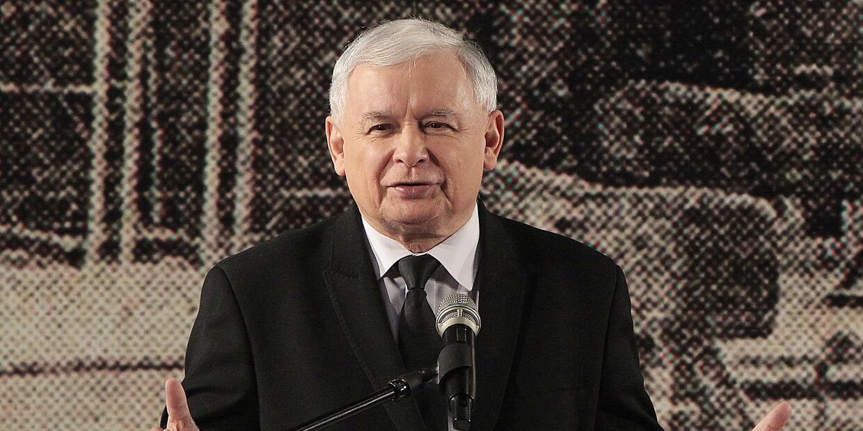 Лидер партии «Право и справедливость» Ярослав Качиньский