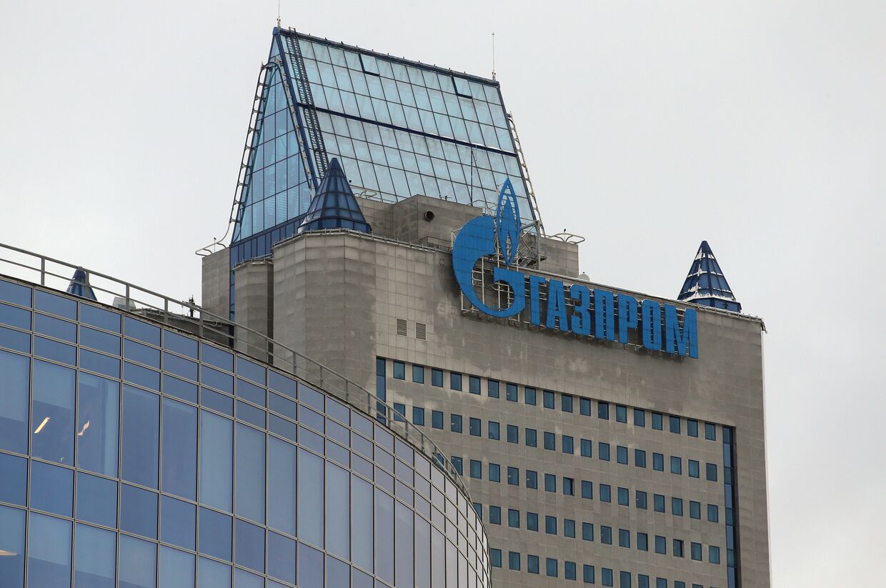 Здание компании Газпром