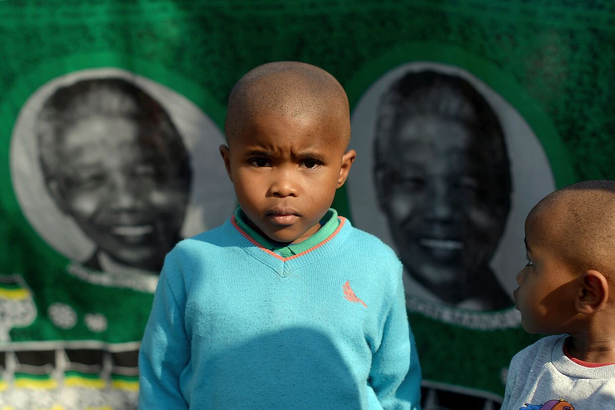 Мальчик в Южно-Африканской Республике