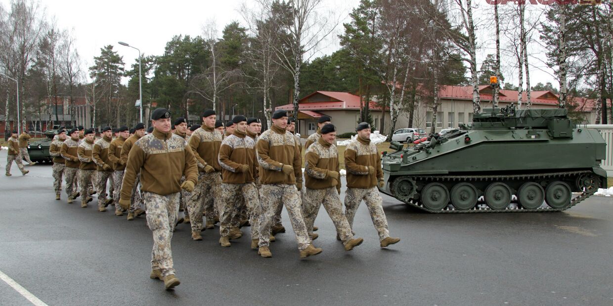 Боевая подготовка на базе Адажи, Латвия Боевая подготовка на базе Адажи, Латвия