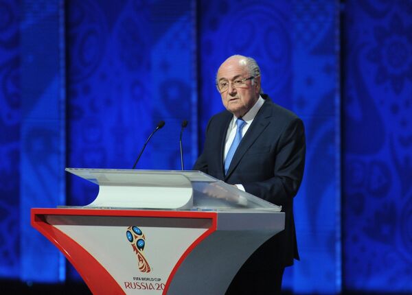 Глава Международной федерации футбола (ФИФА) Йозеф Блаттер Глава Международной федерации футбола (ФИФА) Йозеф Блаттер
