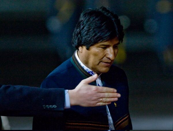 Президент Боливии Эво Моралес Президент Боливии Эво Моралес