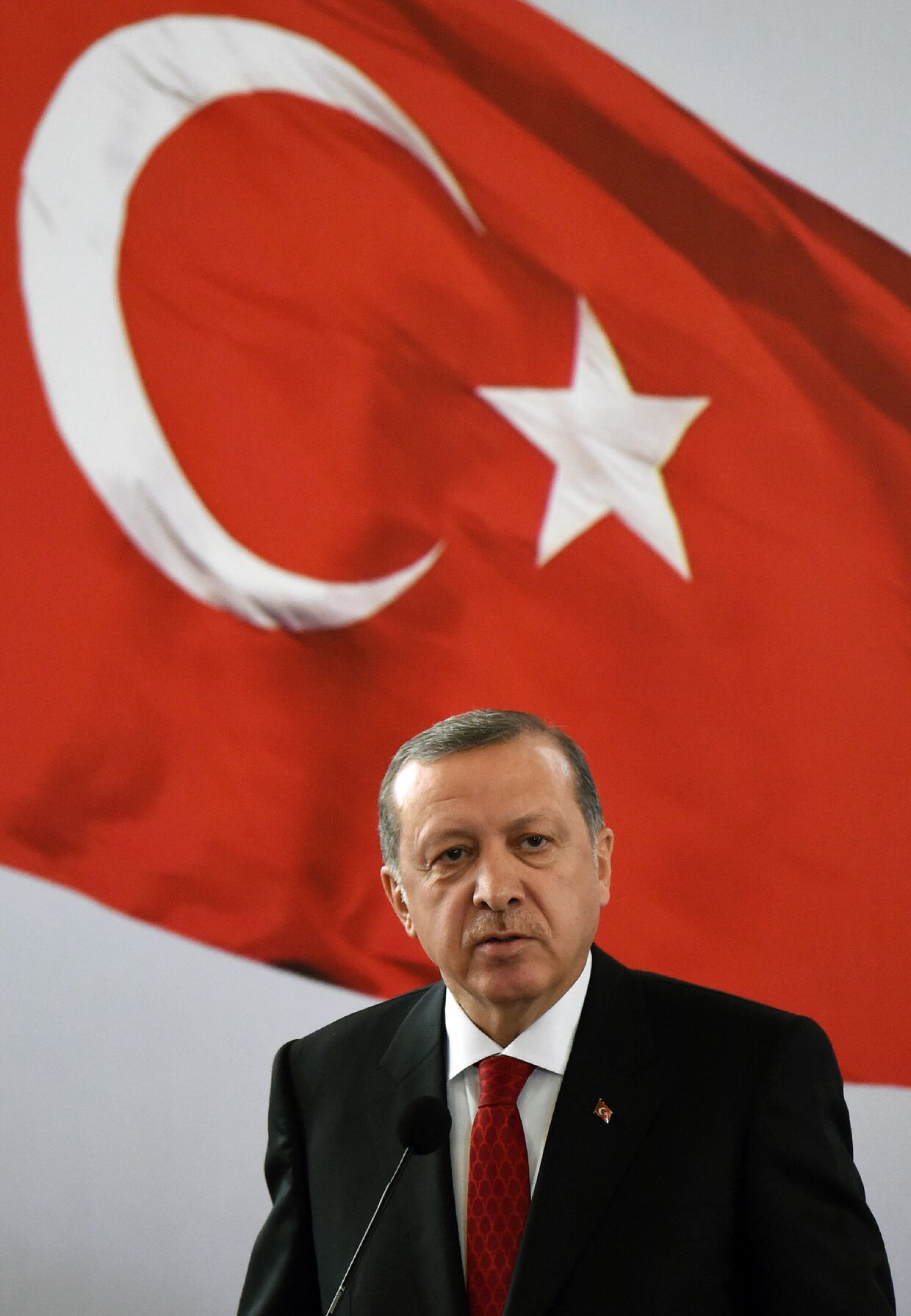 Пресс-конференция президента Турции Тайипа Эрдогана
