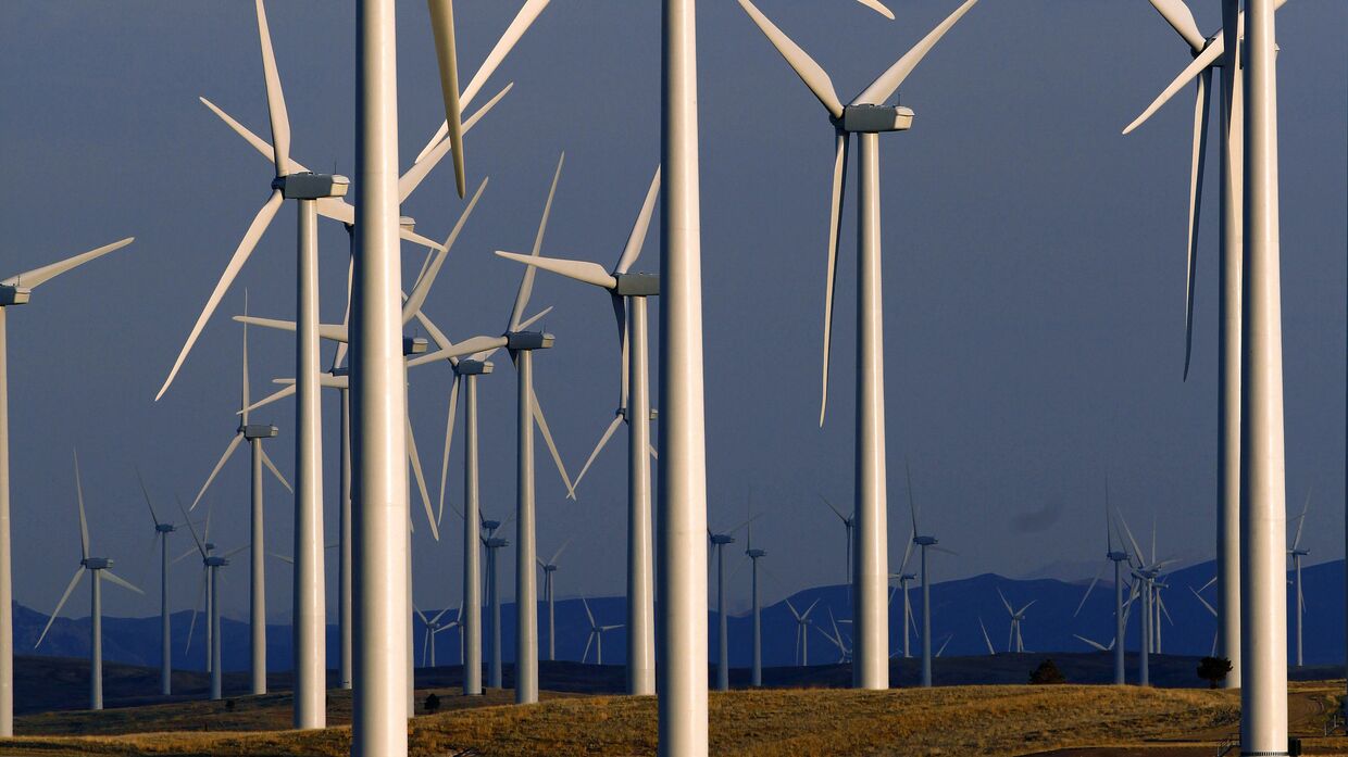 Ветровые электростанции в США
