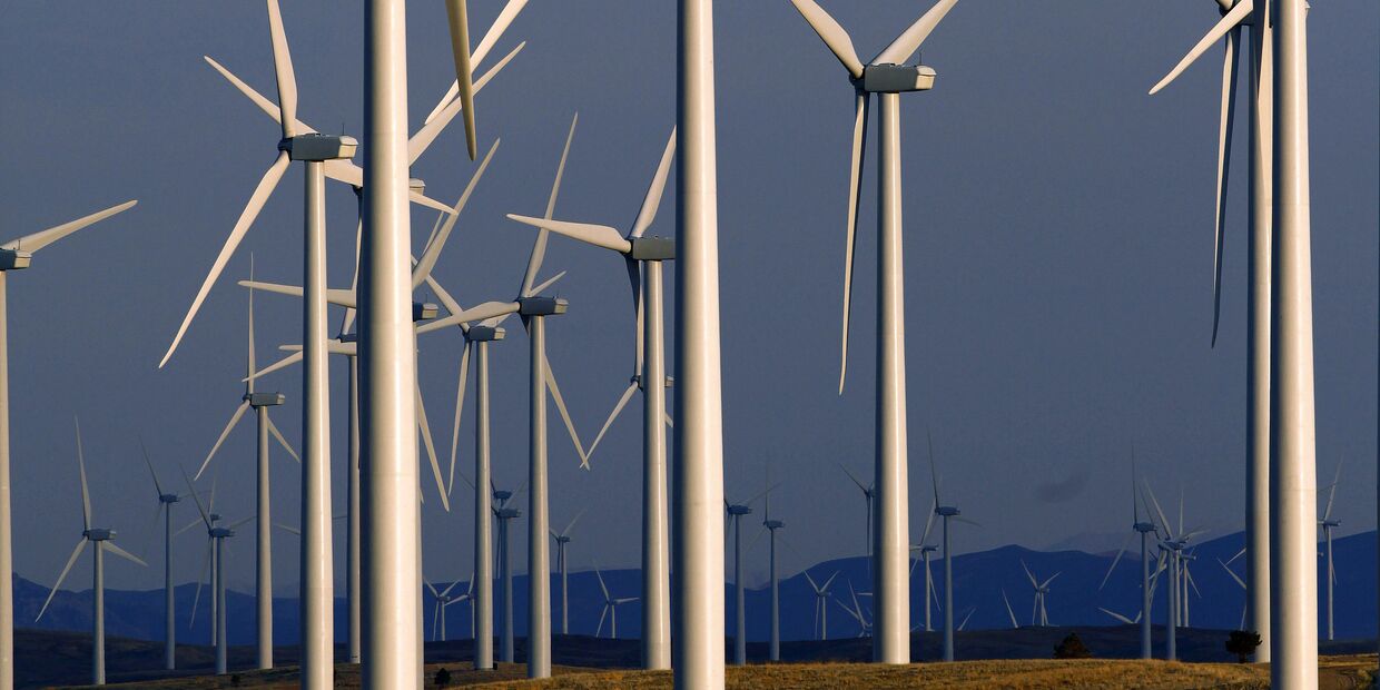 Ветровые электростанции в США