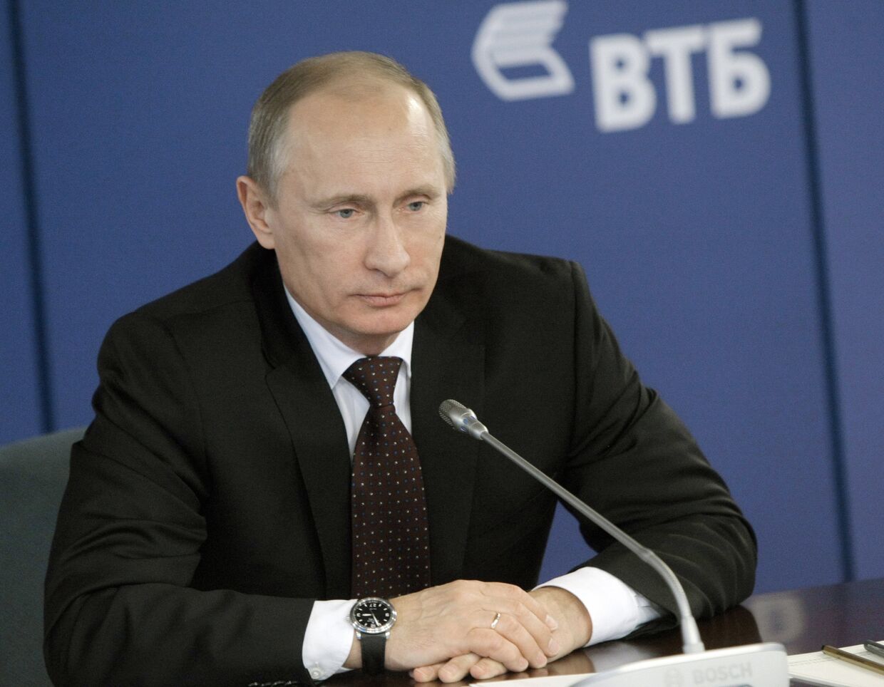 Владимир Путин провел совещание с руководством ОАО Банк ВТБ