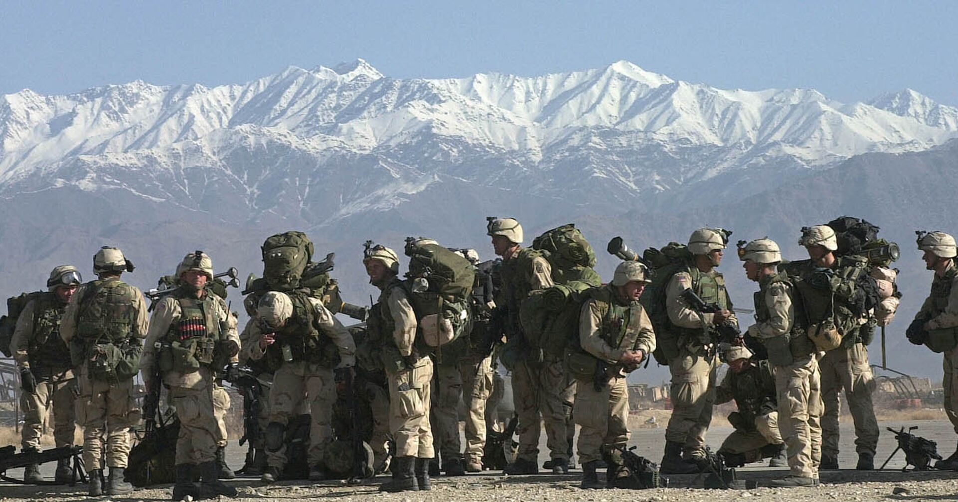 Солдаты армии США на военно-воздушной базе в Афганистане - ИноСМИ, 1920, 06.03.2021