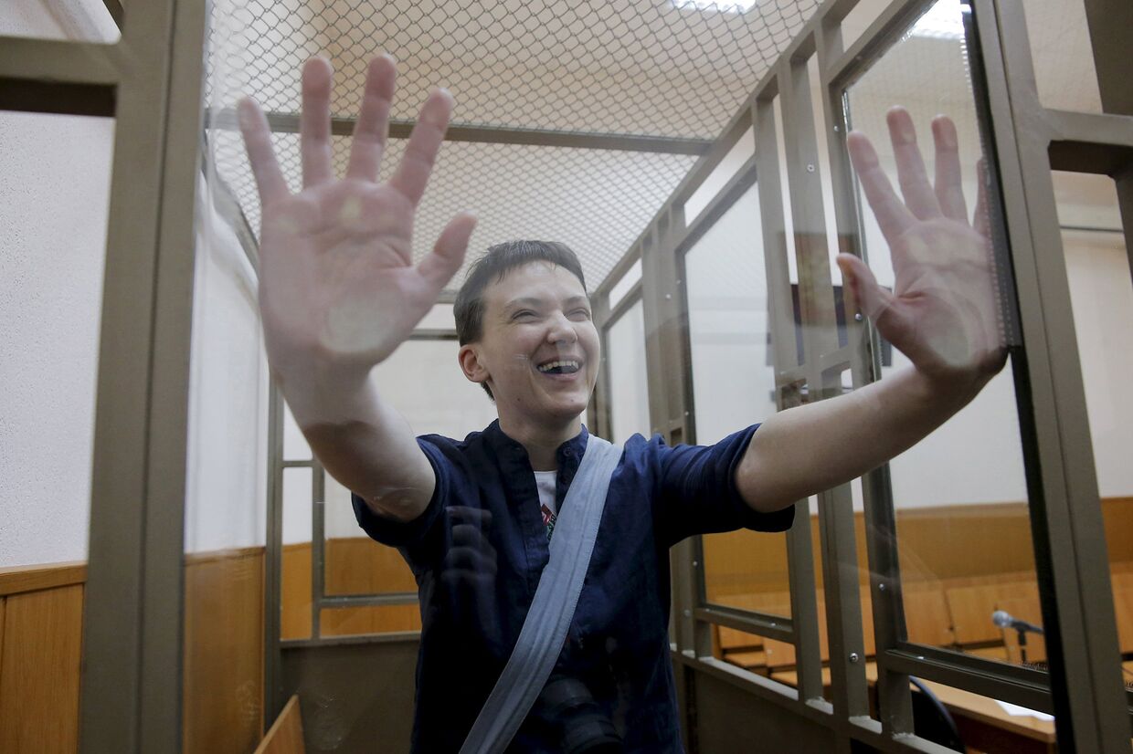 Оглашение приговора Надежде Савченко. 21 марта 2016
